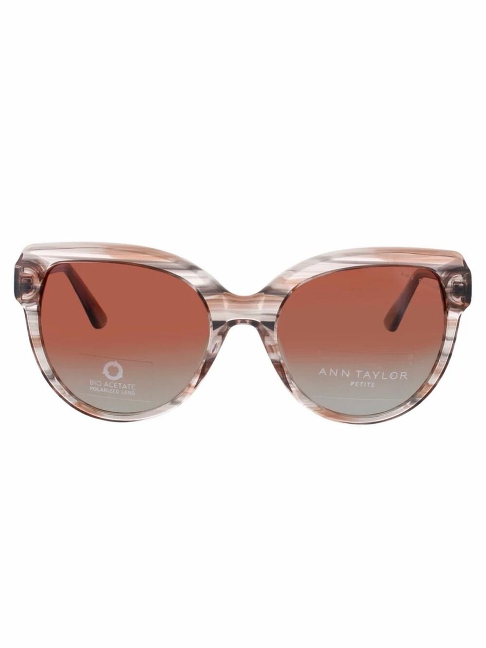 NEW!!! Ann Taylor ATP921 C02 Translucent Blush Horn Sunglasses Authentic